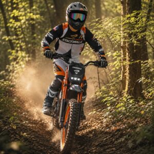 X01 Electric Dirt Bike – 3000W Peak Motor, 48V 20Ah Battery, Hydraulic Brakes, Full Suspension