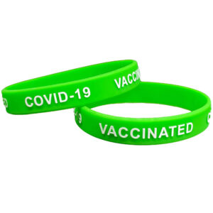 Custom Embossed & Color Filled Silicone Wristbands
