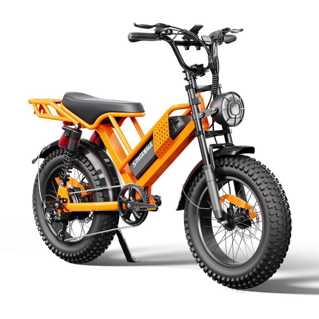 Eilleo M7 Fat Tire Electric Bike – 750W Motor, 720Wh UL-Certified Battery, 20" x 4" Fat Tires, Up to 70 Mile Range