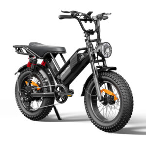 Eilleo M7 Fat Tire Electric Bike – 750W Motor, 720Wh UL-Certified Battery, 20" x 4" Fat Tires, Up to 70 Mile Range