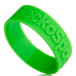 Custom Embossed Silicone Wristbands – Raised Logo & Message Wristbands