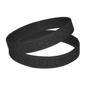Custom Debossed Silicone Wristbands – Personalized Awareness, Fundraising & Event Bracelets