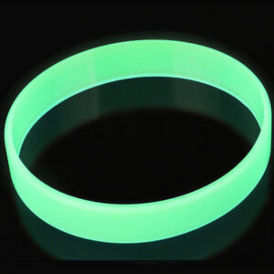 Custom Glow in the Dark Silicone Wristbands