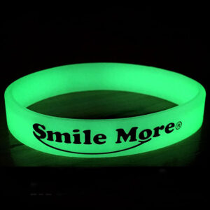 Custom Glow in the Dark Silicone Wristbands