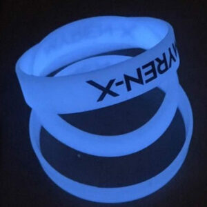 Custom Glow in the Dark Silicone Wristbands