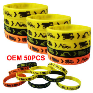 Custom Silk Screen Printed Silicone Wristbands – Pantone Color Matched