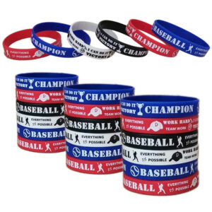 Custom Silk Screen Printed Silicone Wristbands – Pantone Color Matched