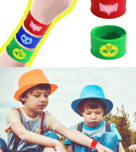 Custom Silicone Slap Bracelets | Printed Snap Wristbands | Kids & Adults