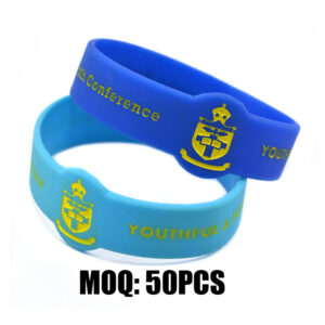 Custom QR Code Silicone Wristbands – Printed Smart Wristbands