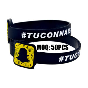 Custom QR Code Silicone Wristbands – Printed Smart Wristbands