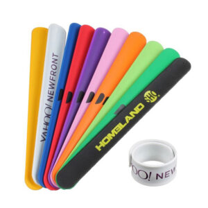 Custom Silicone Slap Bracelets | Printed Snap Wristbands | Kids & Adults
