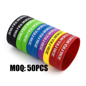 Custom Silk Screen Printed Silicone Wristbands – Pantone Color Matched
