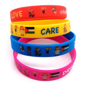 Custom Full Color Silicone Wristbands